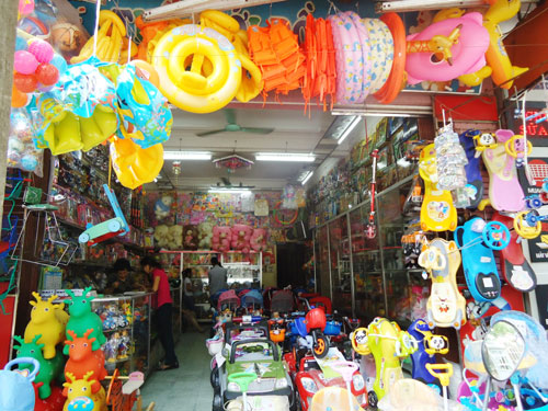 Lắp camera quan sát cửa hàng bán đồ chơi tại quận Lê Chân Hải Phòng