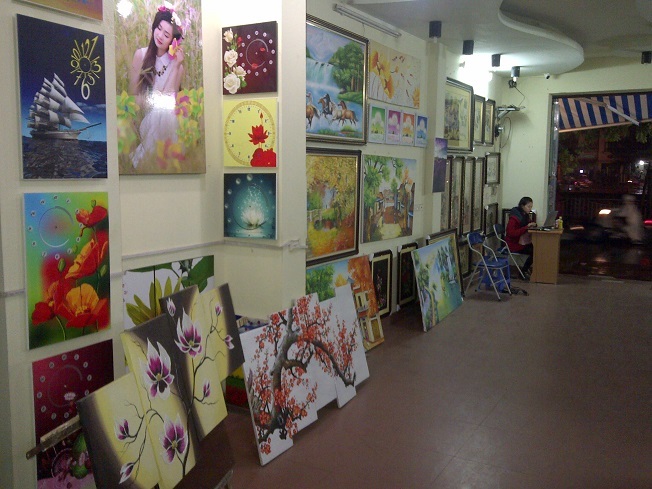 Lắp camera quan sát cửa hàng bán tranh nghệ thuật tại quận Lê Chân Hải Phòng