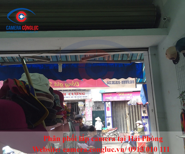 Lắp camera tại đường Chùa Hàng, Hải Phòng, lap camera tai duong Chua Hang, Hai Phong 