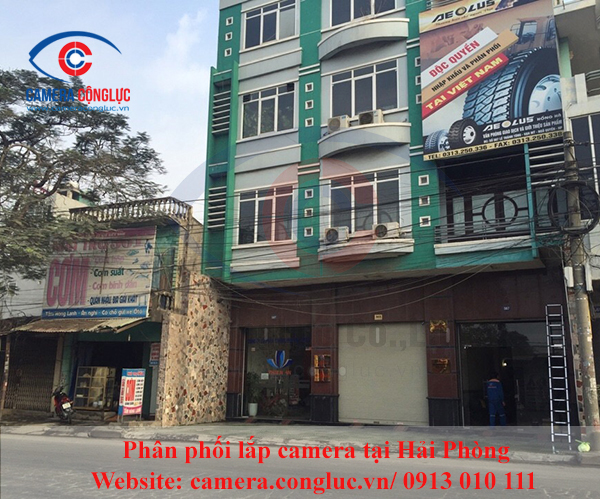 Lắp camera tại đường Lê Thánh Tông, Hải Phòng, lap camera tai duong Le Thanh Tong, Hai phong