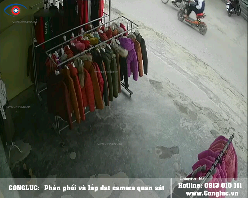 Lắp camera quan sát Shop Hồng Nhung tại An Dương Hải Phòng