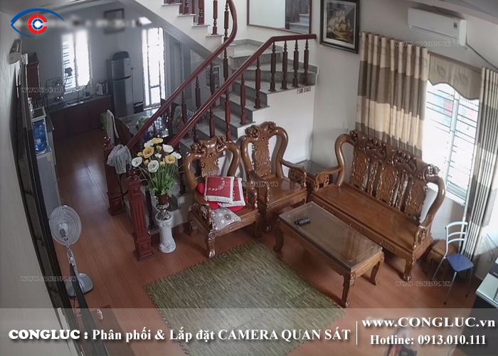 Lắp đặt camera chống trộm ở khu chung cư huyện An Dương