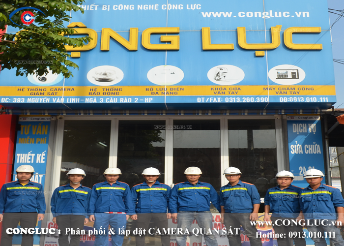 Công ty lắp camera uy tín tại Quận Lê Chân Hải Phòng