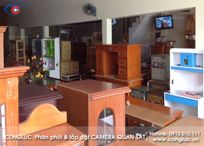 Lắp đặt camera tại Quận Lê Chân Hải Phòng cho Công ty nội thất