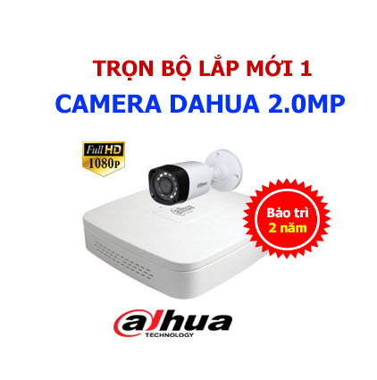 Trọn bộ camera Dahua cao cấp cho cửa hàng
