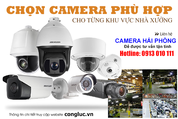 Lắp đặt camera quan sát chất lượng cao cho nhà xưởng tại KCN Nomura