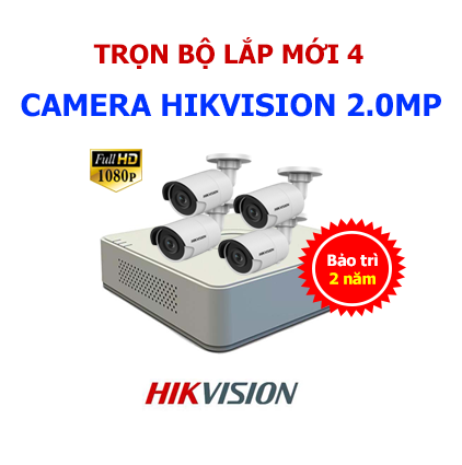 lắp trọn bộ camera hikvision giá rẻ tại phường lam sơn hải phòng