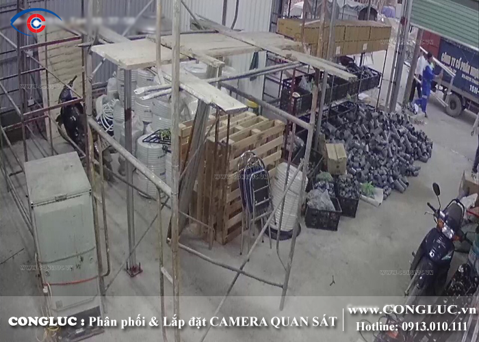 lắp đặt camera quan sát nhà xưởng tại ccn quán toan hải phòng