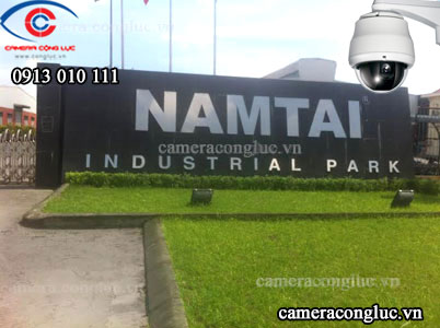 Lắp đặt camera quan sát khu công nghiệp - Nam Tài