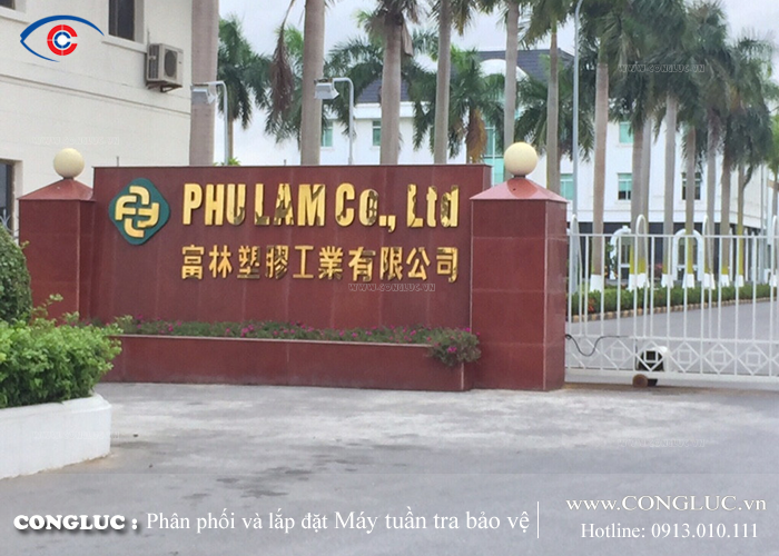 Lắp đặt hệ thống giám sát tuần tra bảo vệ tại quận Dương Kinh Hải Phòng Công ty nhựa Phú Lâm