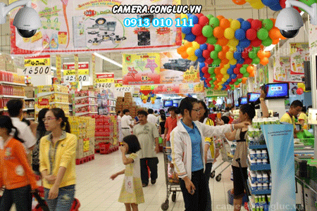 Lắp đặt hệ thống camera giám sát cho siêu thị, cửa hàng tại Hải Phòng