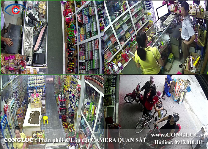tác dụng lắp camera giám sát an ninh cho cửa hàng tạp hóa