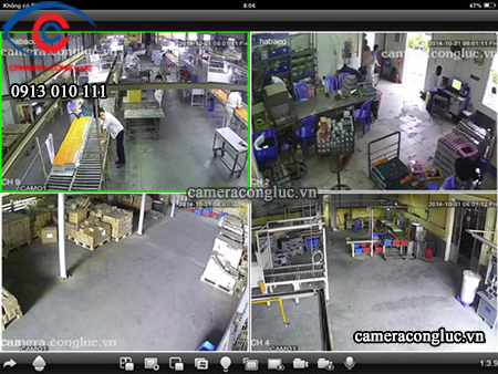 Lắp camera quan sát giá rẻ tại Thái Bình