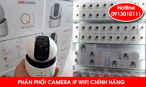 Phân phối, lắp đặt Camera IP Wifi giá rẻ tại Hải Phòng