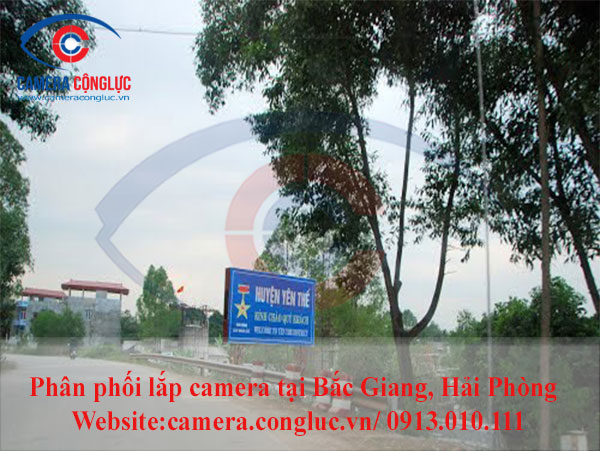 Camera chống trộm tại Yên Thế Bắc Giang. LH:0913010111