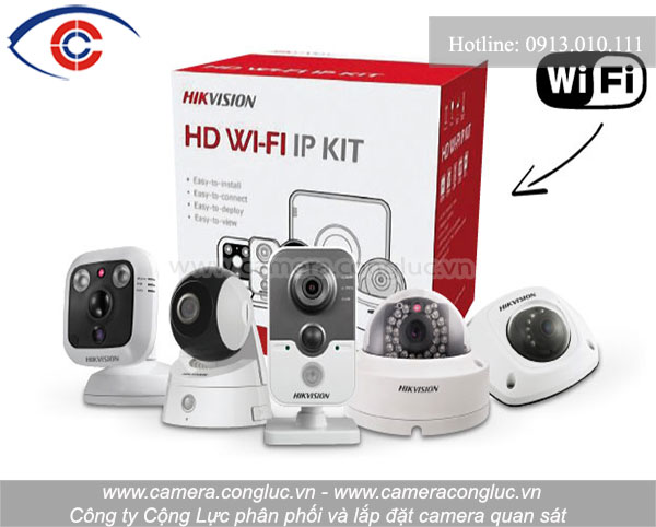 Camera IP Wifi hồng ngoại Hikvision–Thiết kế nhỏ gọn tinh tế