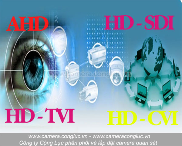 Công nghệ camera AHD, HD-CVI, HD-TVI, HD-SDI.