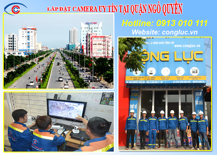 Địa chỉ lắp đặt camera giám sát uy tín tại quận Ngô Quyền, Hải Phòng