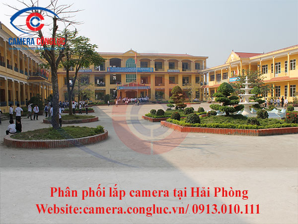 Lắp camera quan sát cho trường học tại Hải Phòng. 0913010111