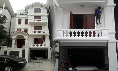 Lắp camera quan sát Hikvision trọn bộ 4 mắt cho nhà biệt thự đường Lê Hồng Phong