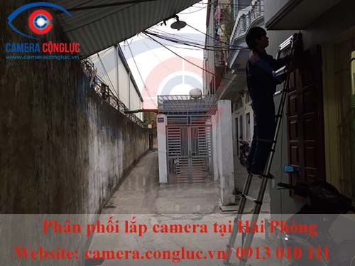 Lắp camera tại đường Nguyễn Văn Linh , Hải Phòng