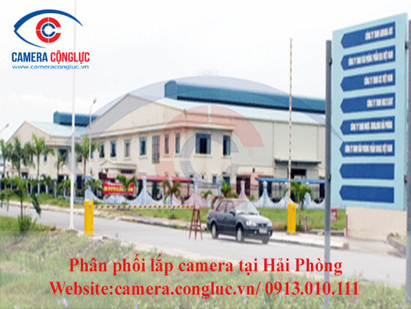 Lắp đặt camera tại khu công nghiệp Đồ Sơn.LH:0913010111