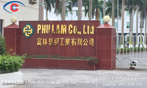Lắp đặt hệ thống máy tuần tra bảo vệ tại Công ty nhựa Phú Lâm, Quận Dương Kinh, Hải Phòng