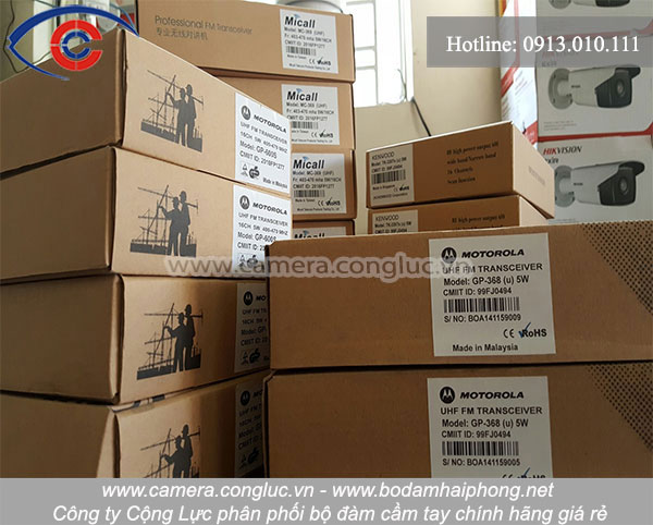 Phân phối bộ đàm cầm tay chất lượng tốt tại Quảng Ninh. LH:0913010111
