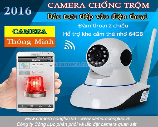 Sự kết hợp giữa camera IP Wifi và điện thoại thông minh