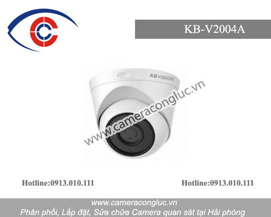 Camera KBVision KB-V2004A, Camera KBVision KB-V2004A tại Hải Phòng
