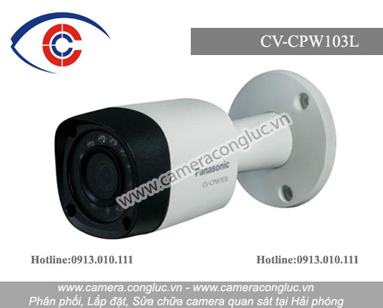 Camera Panasonic CV-CPW103L, lắp đặt camera Panasonic CV-CPW103L