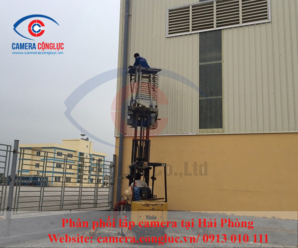 Ho&agrave;n thiện lắp camera quan s&aacute;t kho ngoại quan Hải Ph&ograve;ng, lap camera quan sat kho ngoai quan hai phong 