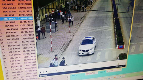 Thị xã Quảng Yên dùng camera bắt lỗi vi phạm giao thông