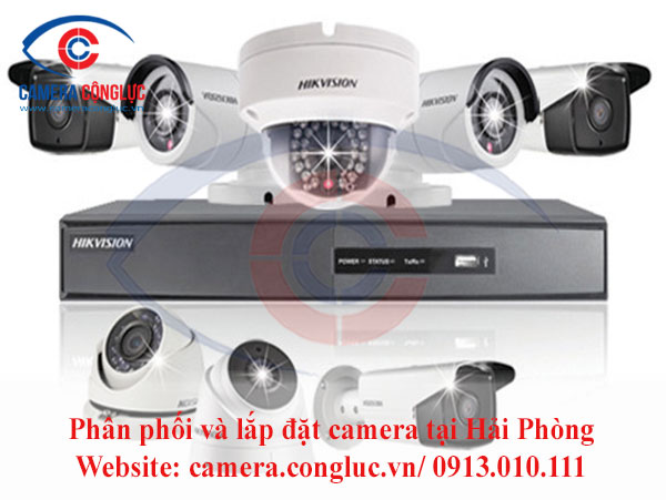 Hệ thống camera gi&aacute;m s&aacute;t Hikvision.