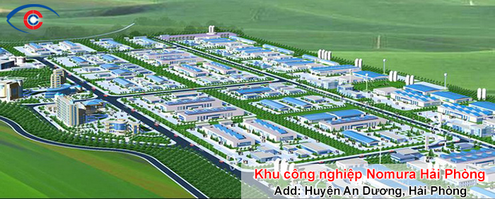 Lắp đặt camera quan s&aacute;t tại KCN Nomura Hải Ph&ograve;ng