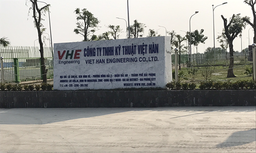 Tư vấn lắp camera giám sát tại nhà máy thép Việt Hàn - KCN Đình Vũ, Hải Phòng